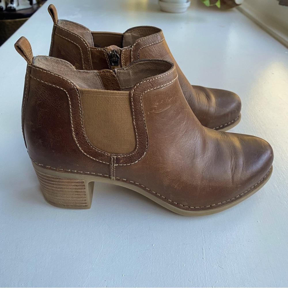 Dansko Brown Ankle Boots - Picture 2 of 9